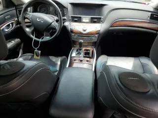 2013 Infiniti M37 with VIN JN1BY1AP8DM513632, listed as a Copart auction lot 41443245 with 151,701 mi miles and Salvage Title. Bid and sale history available at carsss.com. Image 8.