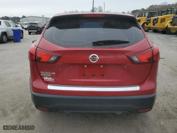 2018 Nissan Rogue Sport SV with VIN JN1BJ1CP7JW162973, listed as a Copart auction lot 87887135 with 120,390 mi miles and Salvage Title. Bid and sale history available at carsss.com. Image 6.