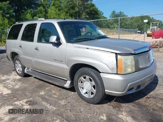 2004 Cadillac Escalade with VIN 1GYEC63T64R257729, listed as a IAAI auction lot 42682633 with 204,439 mi miles and . Bid and sale history available at DreamBid. Image 1.