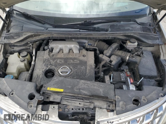 2007 Nissan Murano SL z VIN JN8AZ08WX7W666622, wystawiony jako Copart lot #54069455 z przebiegiem 219 483 mil mil oraz Szkoda całkowita • Salvage title. Historia ofert i sprzedaży dostępna na DreamBid. Obrazek 12.