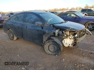 2016 Nissan Versa S with VIN 3N1CN7AP6GL918340, listed as a Copart auction lot 44811635 with 0 mi miles and Salvage Title. Bid and sale history available at carsss.com. Image 4.