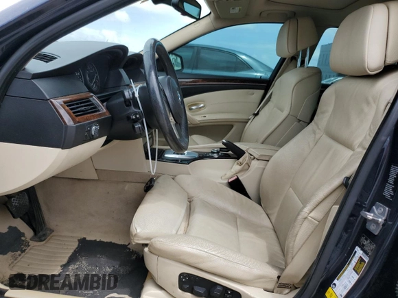 2010 BMW 5 Series 528i xDrive with VIN WBANV1C58AC389651, listed as a Copart auction lot 54332175 with 164,962 mi miles and Clean Title. Bid and sale history available at carsss.com. Image 7.
