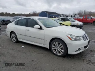 2009 Infiniti M with VIN JNKCY01F89M852545, listed as a Copart auction lot 52700455 with 142,835 mi miles and Clean Title. Bid and sale history available at carsss.com. Image 4.