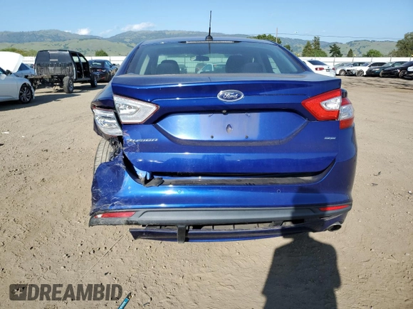 2016 Ford Fusion SE with VIN 3FA6P0H72GR123368, listed as a Copart auction lot 53985435 with 84,058 mi miles and Salvage Title. Bid and sale history available at carsss.com. Image 6.