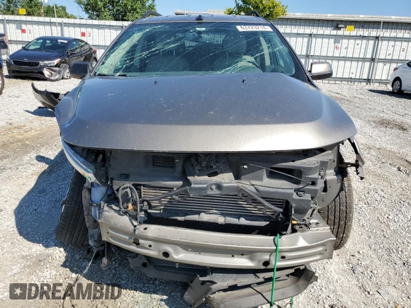 2014 Ford Edge SEL with VIN 2FMDK3J91EBA33648, listed as a Copart auction lot 63723214 with 0 mi miles and Salvage Title. Bid and sale history available at carsss.com. Image 5.