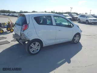 2015 Chevrolet Spark LT with VIN KL8CD6S92FC745185, listed as a IAAI auction lot 41504821 with 53,771 mi miles. Bid and sale history available at carsss.com. Image 4.