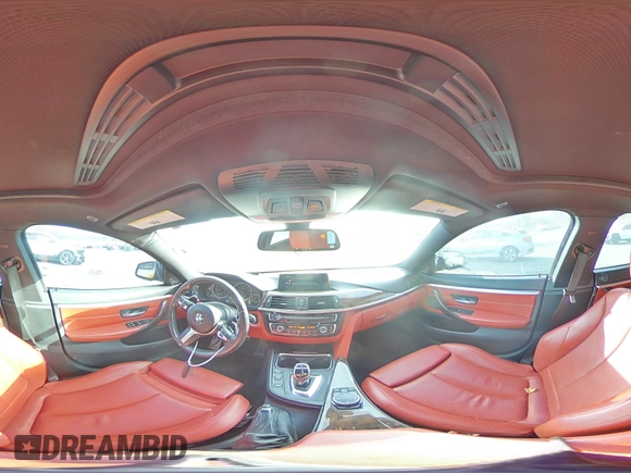 2015 BMW 4 Series 435i with VIN WBA4B1C5XFD955296, listed as a Copart auction lot 79456744 with 98,285 mi miles and Salvage Title. Bid and sale history available at DreamBid. Image 15.