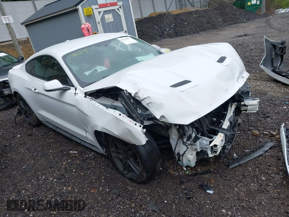 2018 Ford Mustang EcoBoost z VIN 1FA6P8TH2J5184938, wystawiony jako IAAI lot #42359873 z przebiegiem 80 965 mil mil oraz . Historia ofert i sprzedaży dostępna na DreamBid. Obrazek 1.