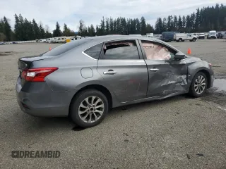 2019 Nissan Sentra SV with VIN 3N1AB7AP7KY368349, listed as a Copart auction lot 47689985 with 122,001 mi miles and Salvage Title. Bid and sale history available at DreamBid. Image 3.