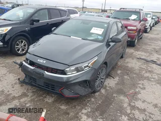 2023 Kia Forte GT-Line with VIN 3KPF54AD8PE519058, listed as a IAAI auction lot 41301344 with 55,776 mi miles. Bid and sale history available at carsss.com. Image 17.