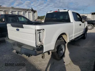2022 Ford F-250 XL with VIN 1FT7X2B62NEE91107, listed as a Copart auction lot 89368045 with Not Provided miles and Non Repairable. Bid and sale history available at DreamBid. Image 3.