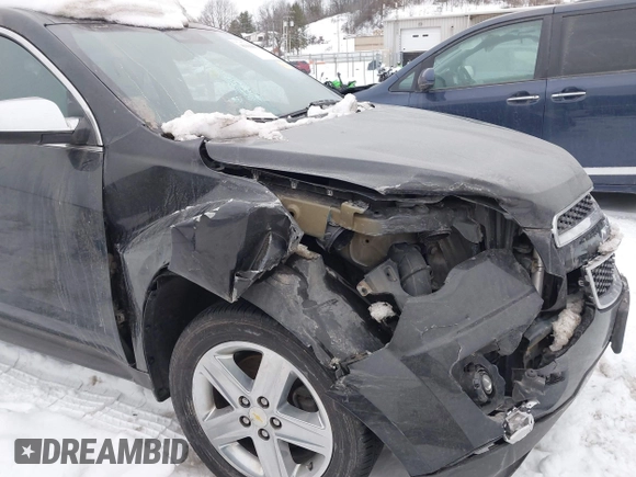 2014 Chevrolet Equinox LTZ with VIN 2GNFLHE39E6350753, listed as a IAAI auction lot 41356892 with 128,410 mi miles. Bid and sale history available at carsss.com. Image 6.