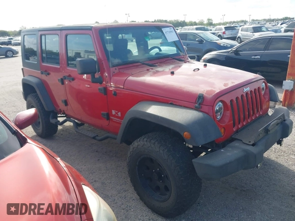 2007 Jeep Wrangler Unlimited X with VIN 1J4GA39197L171132, listed as a IAAI auction lot 41716963 with 145,442 mi miles and . Bid and sale history available at DreamBid. Image 1.