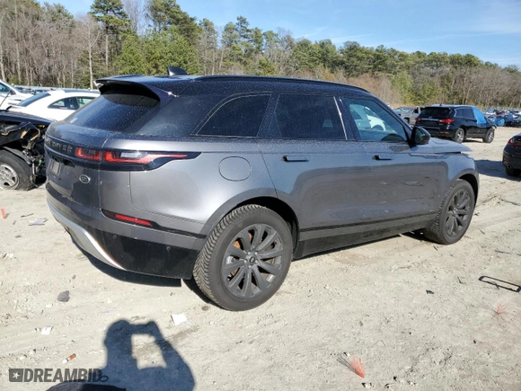 2019 Land Rover Range Rover Velar R-Dynamic SE with VIN SALYL2EX3KA789603, listed as a Copart auction lot 45367755 with NaN miles and Salvage Title. Bid and sale history available at carsss.com. Image 3.
