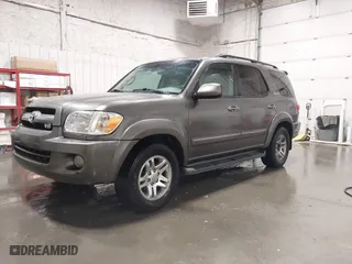 2006 Toyota Sequoia Limited with VIN 5TDBT48A06S275409, listed as a IAAI auction lot 41766094 with 149,718 mi miles. Bid and sale history available at carsss.com. Image 2.