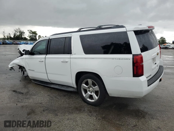 2015 Chevrolet Suburban LT with VIN 1GNSCJKC7FR203718, listed as a Copart auction lot 59577225 with Not provided miles and Salvage title. Bid and sale history available at DreamBid. Image 2.