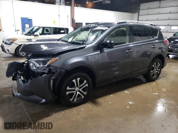 2018 Toyota RAV4 LE with VIN JTMBFREV1JD248395, listed as a Copart auction lot 51752305 with 62,161 mi miles and Salvage Title. Bid and sale history available at DreamBid. Image 1.