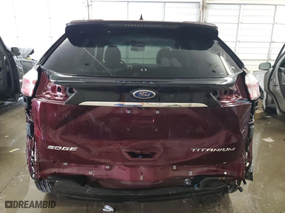 2019 Ford Edge Titanium with VIN 2FMPK3K96KBB26351, listed as a Copart auction lot 52169735 with 78,824 mi miles and Salvage Title. Bid and sale history available at carsss.com. Image 6.