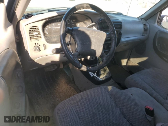 1998 Ford Ranger XL with VIN 1FTYR14U6WPA97765, listed as a Copart auction lot 48428105 with 253,932 mi miles and Salvage title. Bid and sale history available at DreamBid. Image 8.