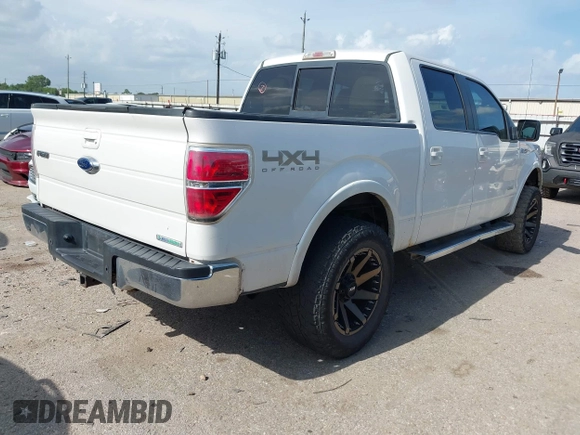 2011 Ford F-150 XLT with VIN 1FTFW1ET7BKE16359, listed as a IAAI auction lot 42752981 with 197,969 mi miles and . Bid and sale history available at DreamBid. Image 4.