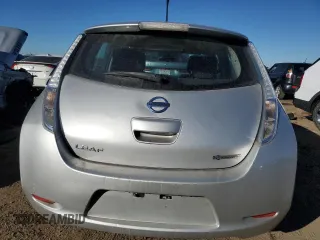 2013 Nissan LEAF SV with VIN 1N4AZ0CP5DC423640, listed as a Copart auction lot 80779174 with 106,221 mi miles and Salvage Title. Bid and sale history available at DreamBid. Image 6.