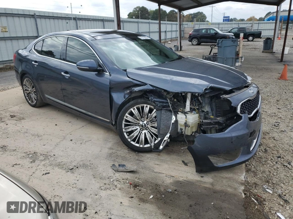 2014 Kia Cadenza Limited with VIN KNALN4D75E5153722, listed as a Copart auction lot 78716824 with 91,411 mi miles and Clean Title. Bid and sale history available at carsss.com. Image 4.
