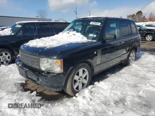 2003 Land Rover Range Rover HSE with VIN SALME11483A135972, listed as a Copart auction lot 45196515 with 172,298 mi miles and Salvage title. Bid and sale history available at DreamBid. Image 1.