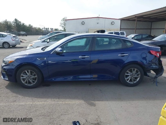 2019 Kia Optima S with VIN 5XXGT4L38KG375025, listed as a IAAI auction lot 41725155 with 65,053 mi miles. Bid and sale history available at carsss.com. Image 14.