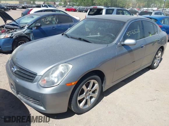 2005 Infiniti G35 with VIN JNKCV51F45M302324, listed as a IAAI auction lot 42242522 with 136,178 mi miles and . Bid and sale history available at DreamBid. Image 2.