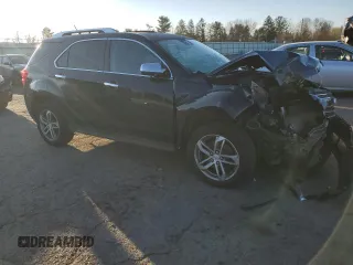 2016 Chevrolet Equinox LTZ with VIN 2GNFLGEKXG6160271, listed as a Copart auction lot 50046845 with 116,138 mi miles and Salvage Title. Bid and sale history available at carsss.com. Image 4.