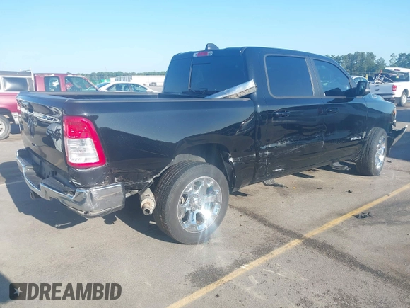 2022 Ram 1500 Lone Star with VIN 1C6RREFM3NN452644, listed as a IAAI auction lot 42462979 with 36,134 mi miles and . Bid and sale history available at DreamBid. Image 4.