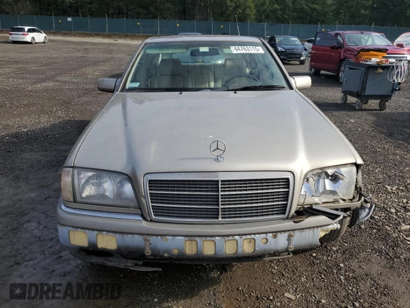 1994 Mercedes-Benz C with VIN WDBHA28E3RF034020, listed as a Copart auction lot 44763115 with 191,734 mi miles and Salvage Title. Bid and sale history available at carsss.com. Image 5.