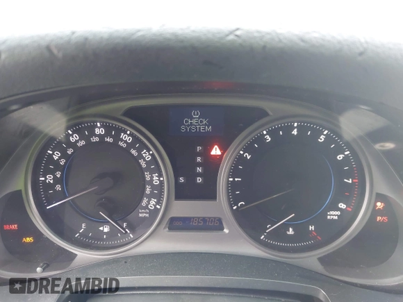 2007 Lexus IS 250 z VIN JTHBK262675034687, wystawiony jako IAAI lot #42211144 z przebiegiem 185 706 mil mil oraz . Historia ofert i sprzedaży dostępna na DreamBid. Obrazek 7.