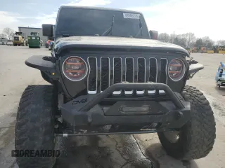 2020 Jeep Gladiator Overland z VIN 1C6HJTFG4LL137667, wystawiony jako Copart lot #49980295 z przebiegiem 49 016 mil mil oraz Szkoda całkowita • Salvage title. Historia ofert i sprzedaży dostępna na DreamBid. Obrazek 5.