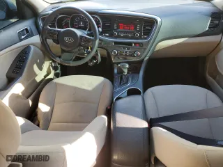 2014 Kia Optima LX with VIN KNAGM4A78E5468538, listed as a Copart auction lot 47529875 with 103,400 mi miles and Salvage Title. Bid and sale history available at carsss.com. Image 8.
