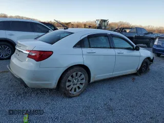 2013 Chrysler 200 LX with VIN 1C3CCBAG3DN743065, listed as a Copart auction lot 88041135 with 209,621 mi miles and Salvage Title. Bid and sale history available at carsss.com. Image 3.