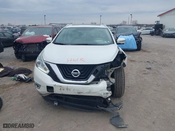 2015 Nissan Murano SV with VIN 5N1AZ2MH7FN218935, listed as a IAAI auction lot 41911132 with 198,946 mi miles. Bid and sale history available at carsss.com. Image 12.