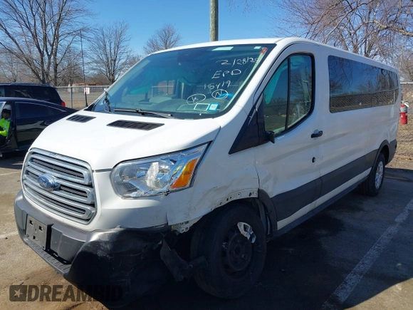 2019 Ford Transit Passenger XL with VIN 1FBZX2ZM0KKA15419, listed as a IAAI auction lot 41752768 with 86,625 mi miles and . Bid and sale history available at DreamBid. Image 6.