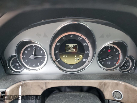 2011 Mercedes-Benz E 350 Luxury with VIN WDDHH8HBXBA487243, listed as a Copart auction lot 48309135 with 130,920 mi miles and Salvage Title. Bid and sale history available at DreamBid. Image 9.
