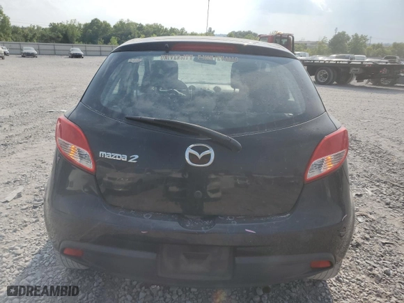 2014 Mazda Mazda2 Sport with VIN JM1DE1KY7E0172951, listed as a Copart auction lot 66514254 with 120,484 mi miles and Salvage Title. Bid and sale history available at carsss.com. Image 6.