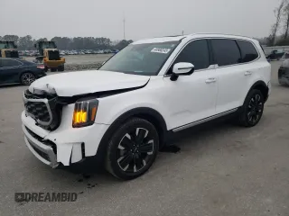 2024 Kia Telluride SX X-Pro z VIN 5XYP5DGC4RG544175, wystawiony jako Copart lot #48980245 z przebiegiem 14 624 mil mil oraz Szkody całkowita. Historia ofert i sprzedaży dostępna na DreamBid. Obrazek 1.