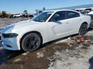 2023 Dodge Charger SXT with VIN 2C3CDXBGXPH704074, listed as a Copart auction lot 45374225 with 10,302 mi miles and Salvage Title. Bid and sale history available at carsss.com. Image 1.