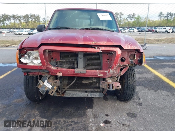 2004 Ford Ranger XLT Appearance with VIN 1FTYR44E24PB41493, listed as a IAAI auction lot 41929812 with 157,053 mi miles. Bid and sale history available at carsss.com. Image 6.