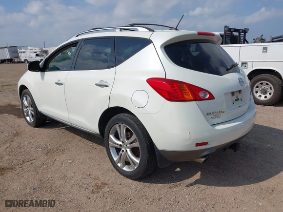 2009 Nissan Murano SL with VIN JN8AZ18W79W144751, listed as a IAAI auction lot 41511798 with 141,730 mi miles. Bid and sale history available at carsss.com. Image 3.