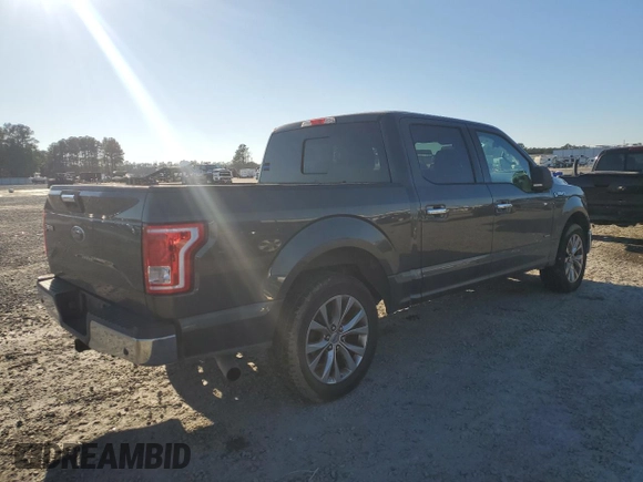 2015 Ford F-150 XL with VIN 1FTEW1CP4FFD02206, listed as a Copart auction lot 87063384 with 104,279 mi miles and Salvage Title. Bid and sale history available at carsss.com. Image 3.