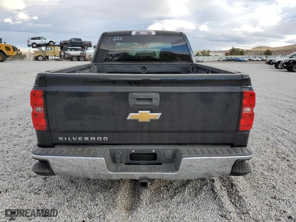 2015 Chevrolet Silverado 1500 LS with VIN 1GCRCPEH5FZ181364, listed as a Copart auction lot 84727204 with 0 mi miles and Salvage Title. Bid and sale history available at carsss.com. Image 6.