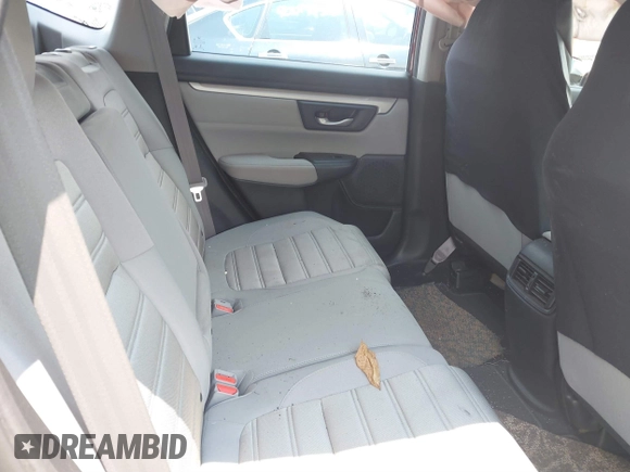 2017 Honda CR-V LX with VIN 2HKRW6H39HH206214, listed as a IAAI auction lot 40015604 with 48,982 mi miles. Bid and sale history available at carsss.com. Image 8.