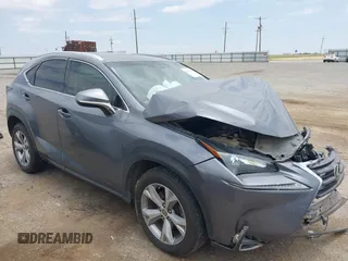 2017 Lexus NX 200t with VIN JTJYARBZ0H2068358, listed as a IAAI auction lot 42443789 with 126,126 mi miles and . Bid and sale history available at DreamBid. Image 1.