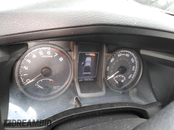2016 Toyota Tacoma SR with VIN 5TFCZ5AN0GX045905, listed as a Copart auction lot 51798555 with 104,292 mi miles and Salvage Title. Bid and sale history available at DreamBid. Image 9.