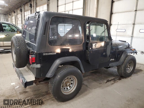 1990 Jeep Wrangler "S" with VIN 2J4FY19E7LJ511490, listed as a Copart auction lot 83990684 with 133,833 mi miles and Clean Title. Bid and sale history available at carsss.com. Image 3.
